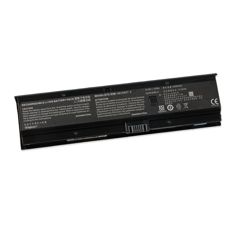 NB50BAT-6 47Wh Laptop Battery For Shinelon Huimiezhe Dd2 Clevo Nb50tj1