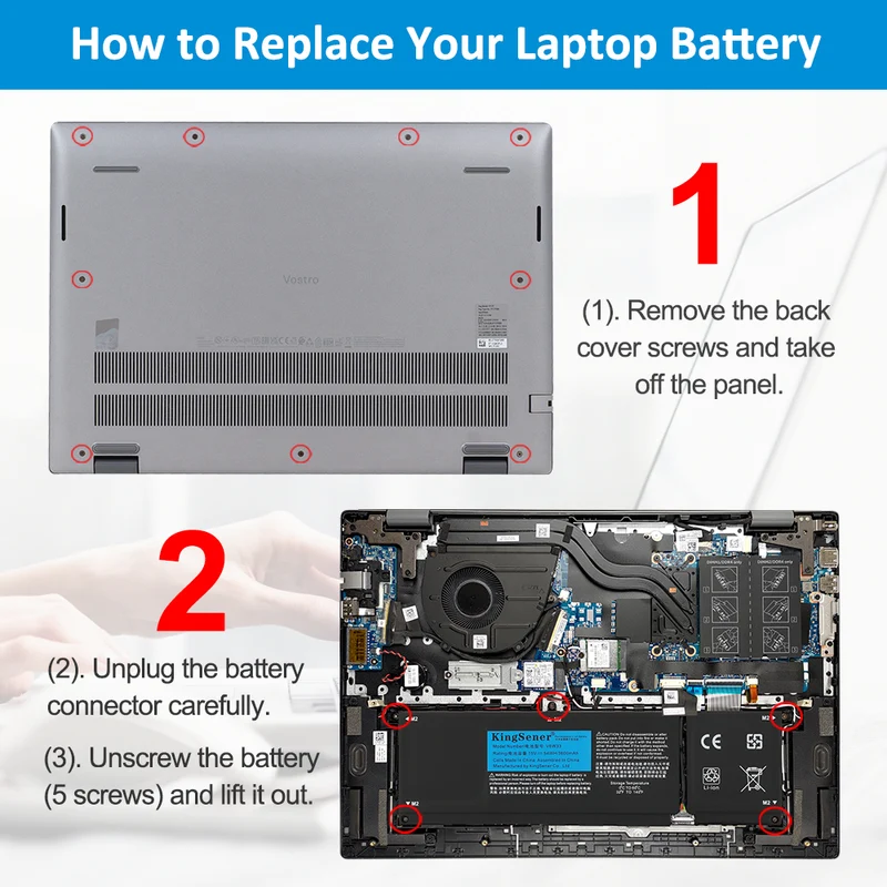 Laptop Battery For Dell Inspiron 5310 5415 5418 Series