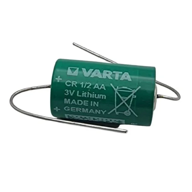 Pile Lithium Varta 3v CR 1/2AA fils à souder