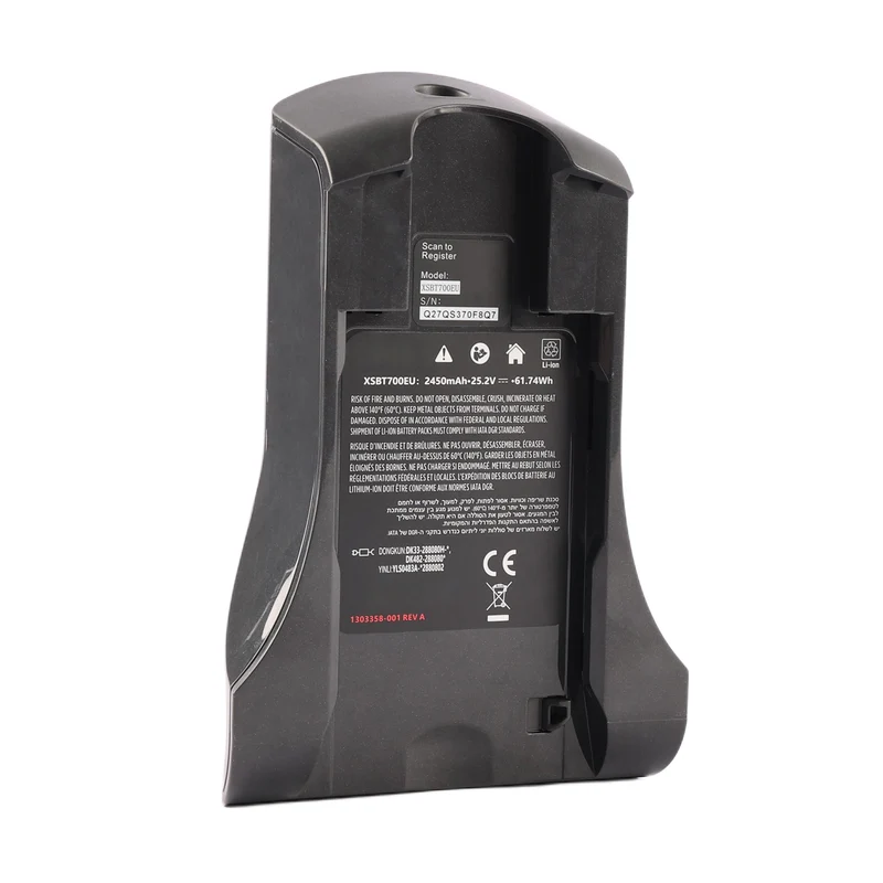 XSBT700 Replacement Battery For Shark Cordless Vacuum Cleaner 3000mAh 25.2V