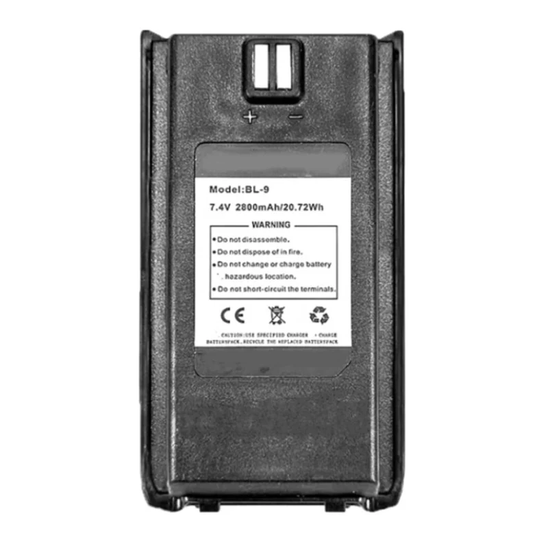 BL-9 Replacement Battery For BAOFENG BF-A58S BF-TC70 UV-E70 UV-5R