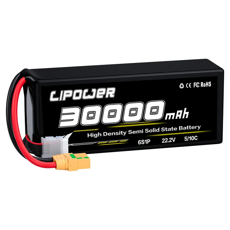 35000mAh 44.4V Semi-Solid Drone Battery — High-Performance Pack for Industrial Drones