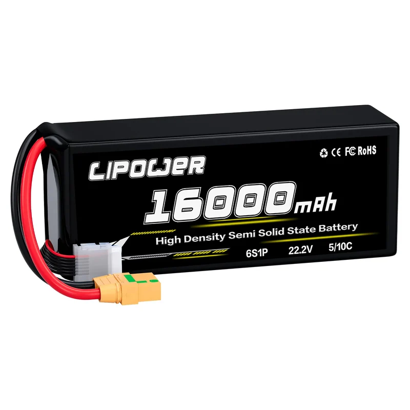 35000mAh 44.4V Semi-Solid Drone Battery — High-Performance Pack for Industrial Drones