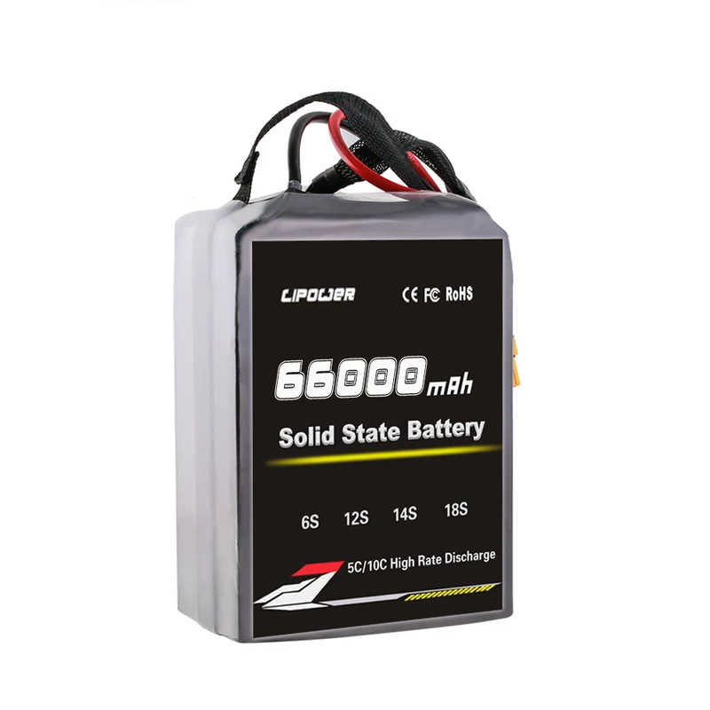 66000mAh Semi-Solid Drone Battery — Ultra-High Capacity Pack for Long-Endurance Missions
