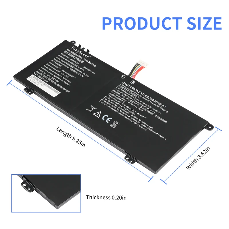 4588105 40075307 45.6WH Battery for WinBook CW140 MEDION S4403 S4402 S4401