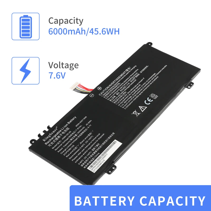 4588105 40075307 45.6WH Battery for WinBook CW140 MEDION S4403 S4402 S4401