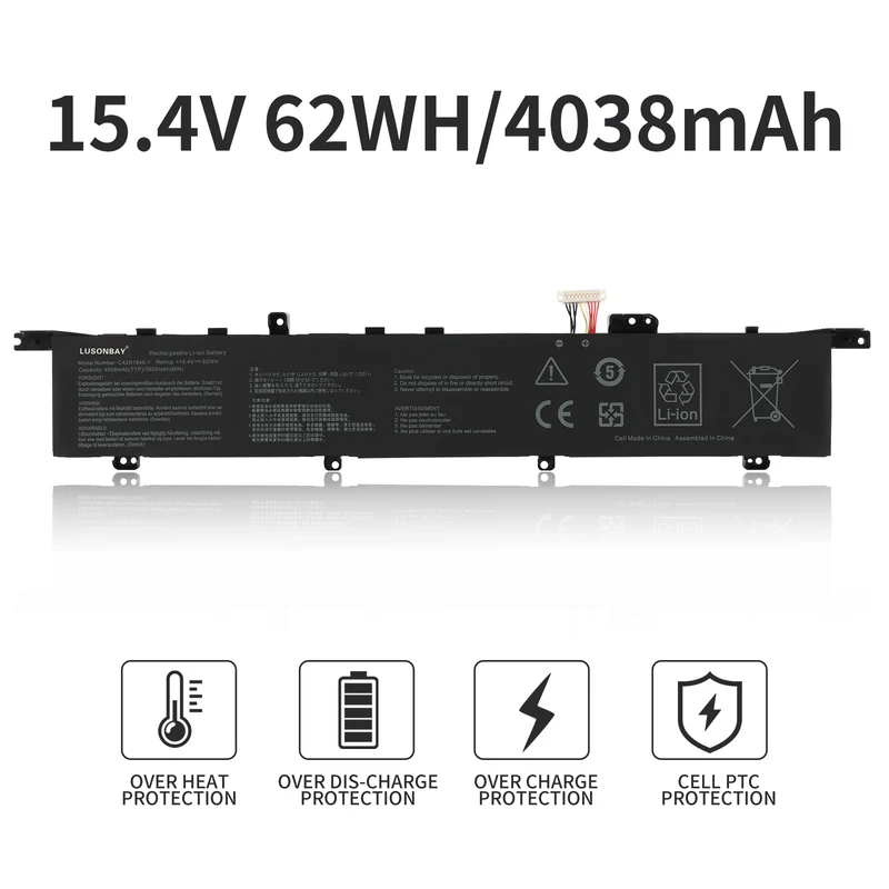 C42N1846-1 Laptop Battery For ASUS ZenBook Pro Duo UX581 Series 0B200-03490000 | EU Stock