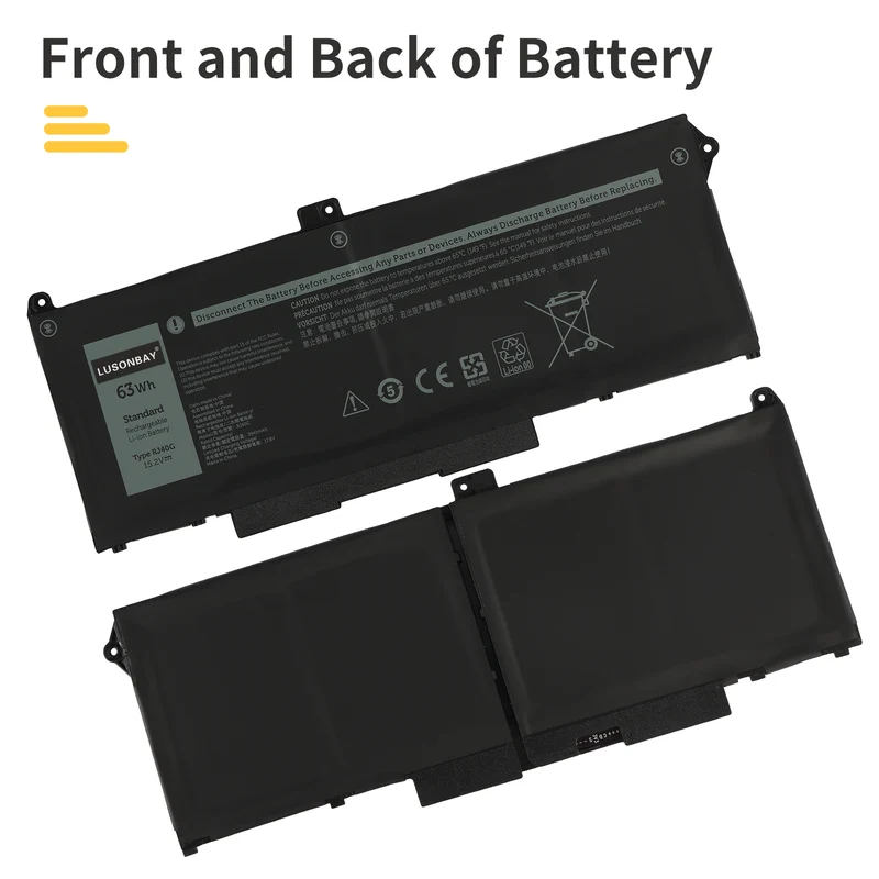 RJ40G Laptop battery For Dell Precision 3560 Series 01K2CF 075X16 | LUSONBAY