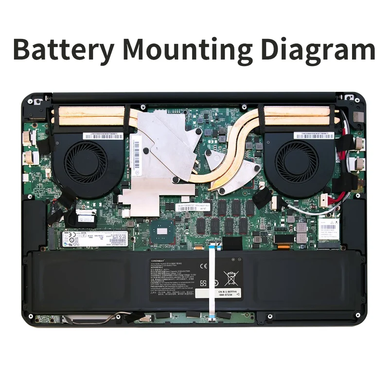 BETTY4 battery for Razer Blade 2016 14 inch V2 Series RZ09-0195 RZ09-0165 | LUSONBAY