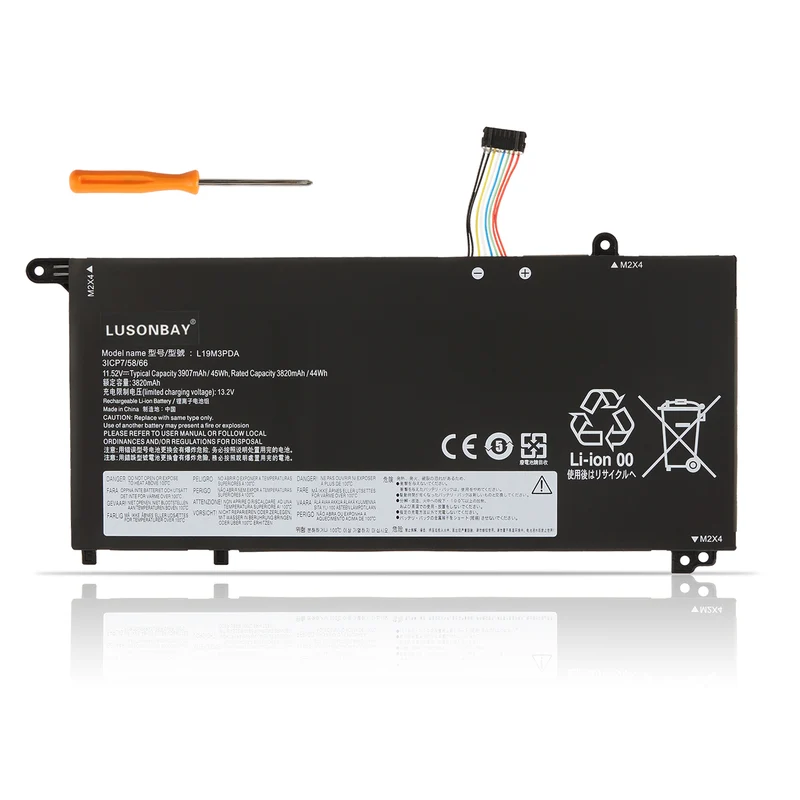 L19C3PDA L19M3PDA Laptop Battery For Lenovo ThinkBook G3 ACL ITL G4 ABA SB10Z2120 | LUSONBAY