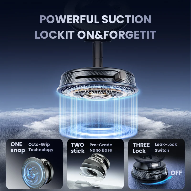 Magnetic Car Phone Holder Pro – 360° Rotatable Metal Mount | Strong N52 Magnet, Universal Dashboard & Desk Stand for iPhone & Android
