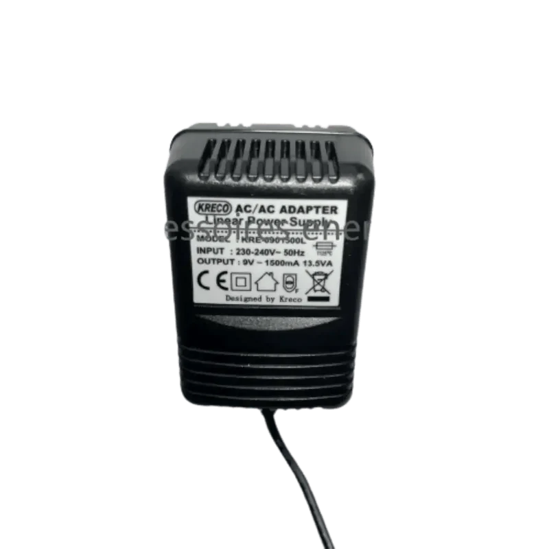 Adaptateur secteur 9V AC 1.5A AC/AC pour audio et pédales