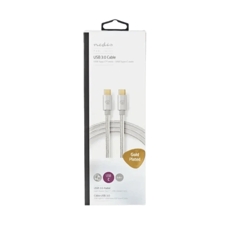 Câble Usb 3.2 Type-C Mâle Type-C Mâle 2M