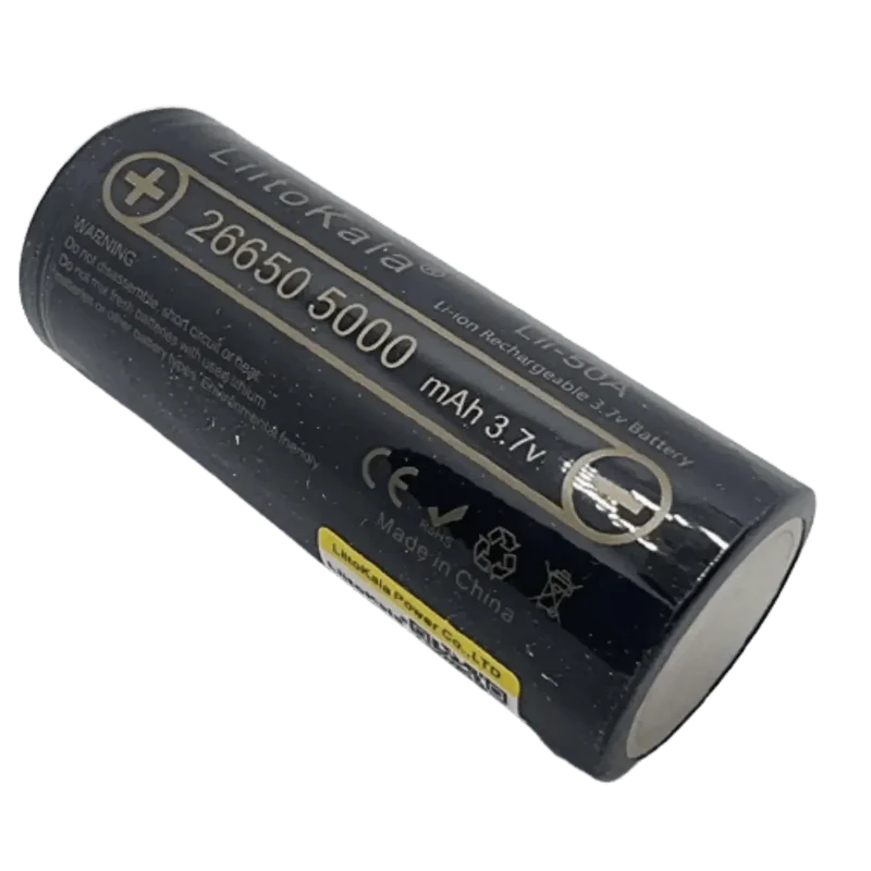 Batterie rechargeable 26650 Li-ion 3.7V 5000mAh