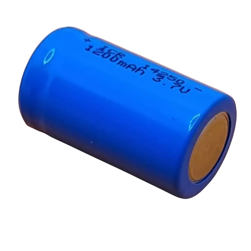 Batterie 14250 3.7V 1200mAh rechargeable Li-ion