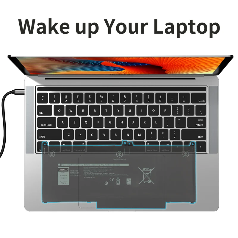 MXV9V For Dell Latitude 13 5300 5310 7300 7400 Dell Latitude 13 5300 2-in-1 LUSONBAY | EU Stock