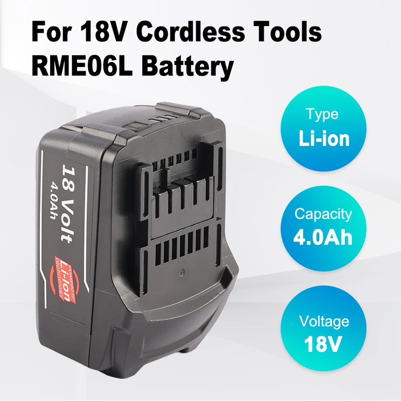 BS18LT Replacement Battery For Metabo 18V Cordless Tools 3.0Ah