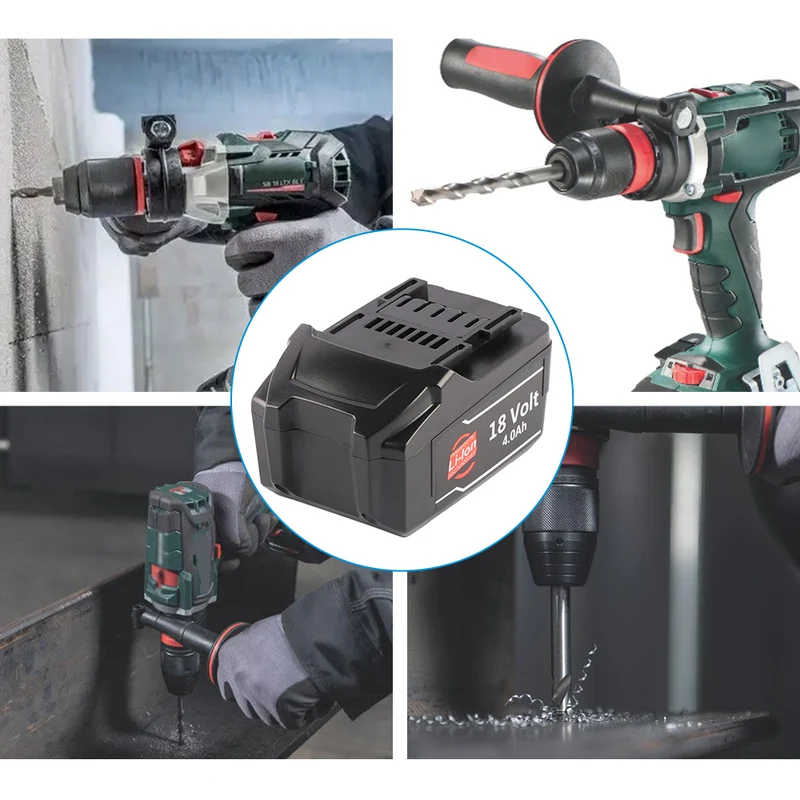 BS18LT Replacement Battery For Metabo 18V Cordless Tools 3.0Ah