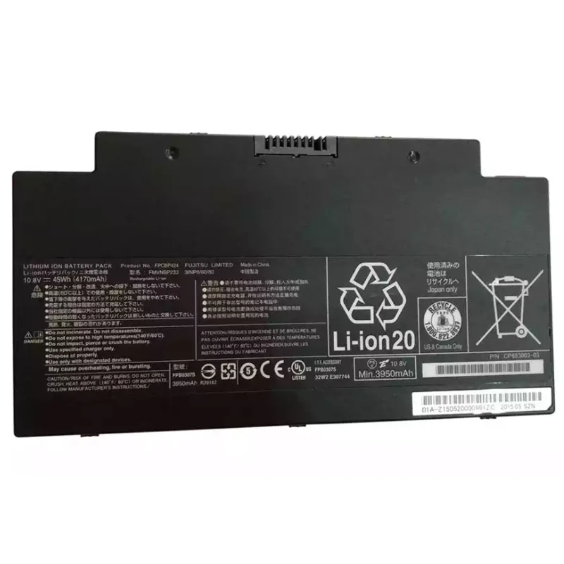 FPCBP424 Replacement Battery For FujitsuLifeBook AH556 AH77/S AH77/M Series