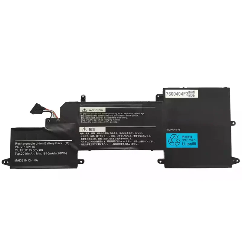 PC-VP-BP115 Replacement Battery For NEC 4ICP4/48/76 4ICP4/48/78