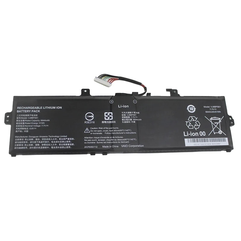 VJ8BPS61 Replacement Battery For Sony VAIO F14 F16 VJF141
