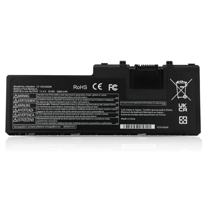 CF-VZSU0QW Replacement Battery For Panasonic ToughBook CF-20 FZ-A2 Mk1 Tablet PC