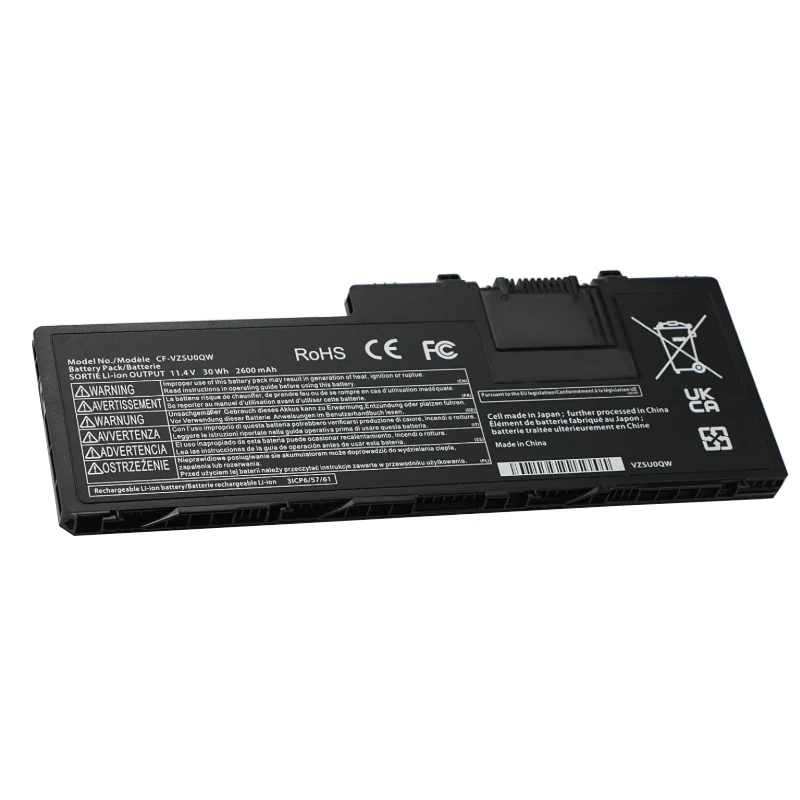 CF-VZSU0QW Replacement Battery For Panasonic ToughBook CF-20 FZ-A2 Mk1 Tablet PC