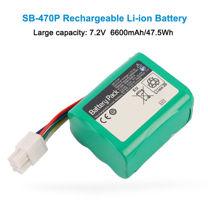 SB-470P Rechargeable Li-ion Battery For Nihon Kohden Vismo PVM-4763 PVM-4000 PVM-4761
