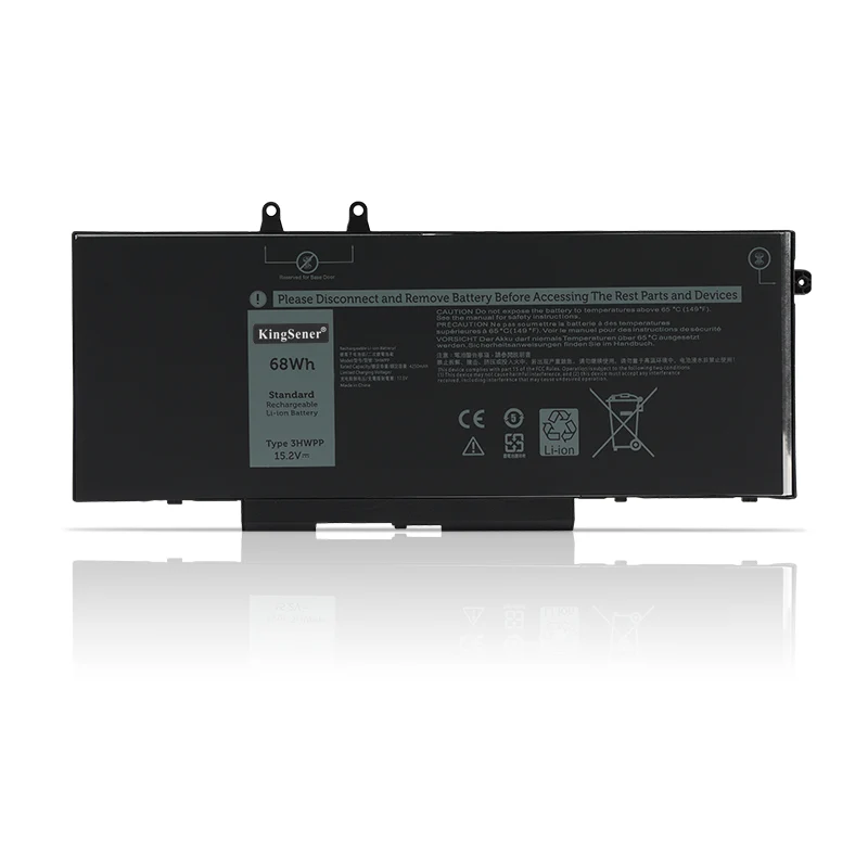 3HWPP P80F003 Replacement Battery For Dell Latitude 5401 5501 5411 Series