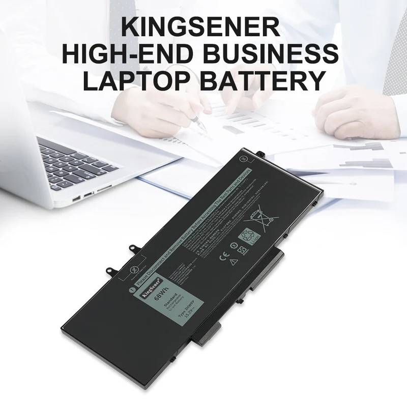 3HWPP P80F003 Replacement Battery For Dell Latitude 5401 5501 5411 Series