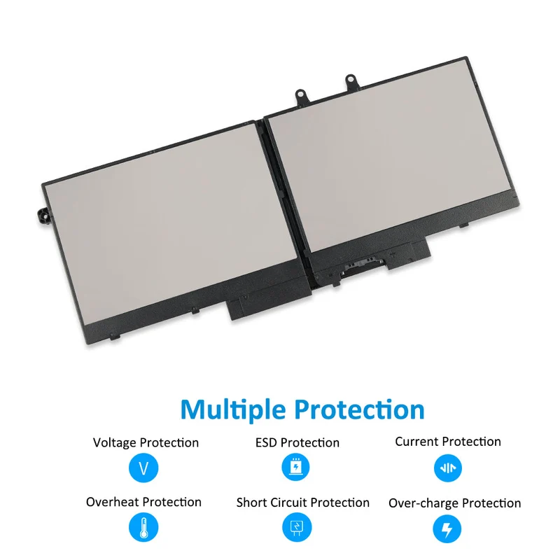 3HWPP P80F003 Replacement Battery For Dell Latitude 5401 5501 5411 Series