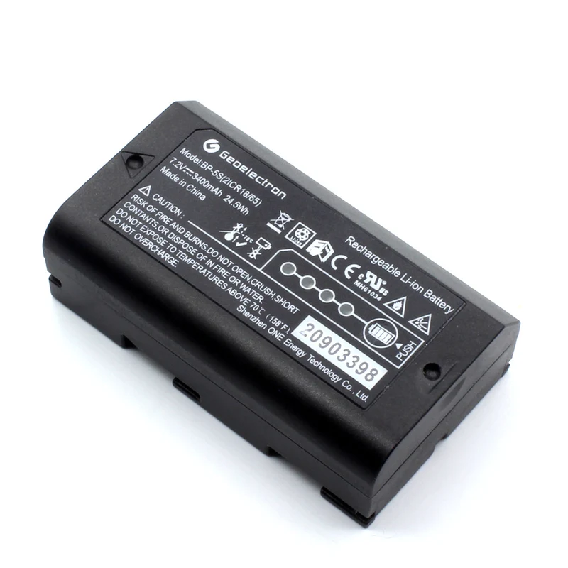 BP-5S Replacement Battery For Stonex P9-II S6 S9 FOIF A90 P9-G South X11 data controlle