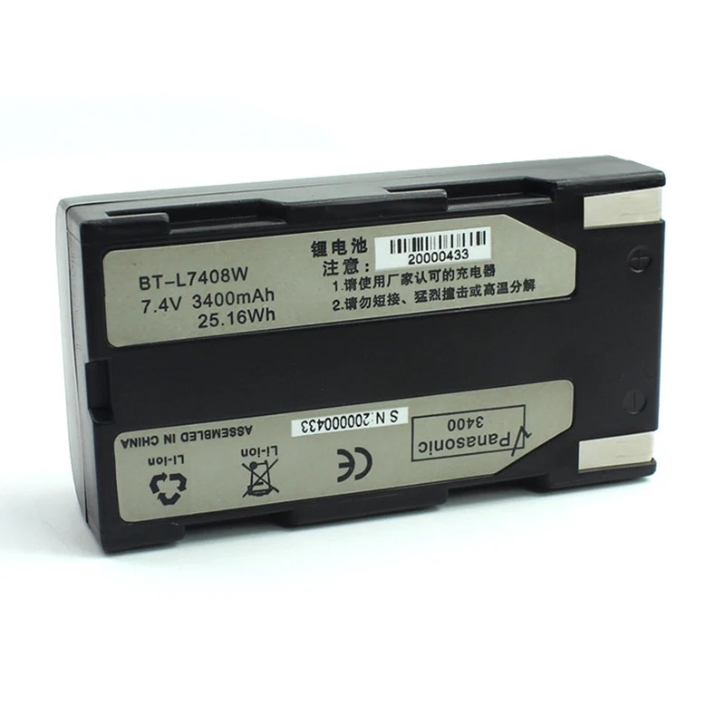 BT-L7408W Replacement Battery For South 9600 S82 Series GPS S82 S86 S82T S86T GNSS Total Station Battery