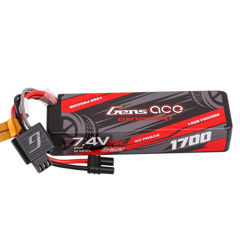 Gens Ace Accu lipo G-Tech 7.4v 1700mAh 35C EC2 Arrma Grom