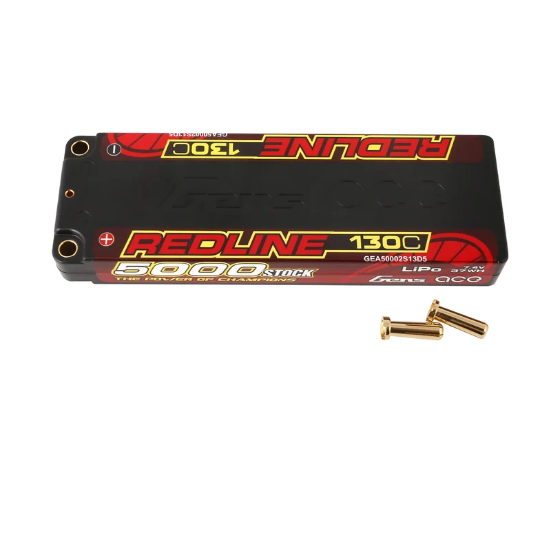 Gens Ace Redline 1.0 Accu lipo LCG 7.4v 5000mah 130C 2S1P