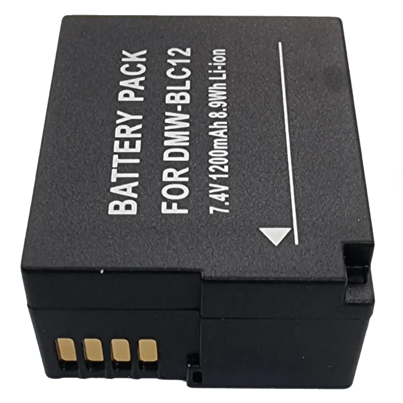 Batterie Panasonic DMW-BLC12 compatible 7.4V 1200mAh Li-ion