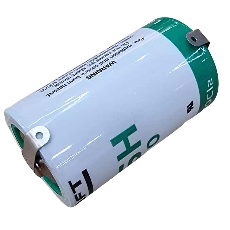 Pile SAFT LSH20 CNR 3,6 V 13 Ah avec languettes à souder