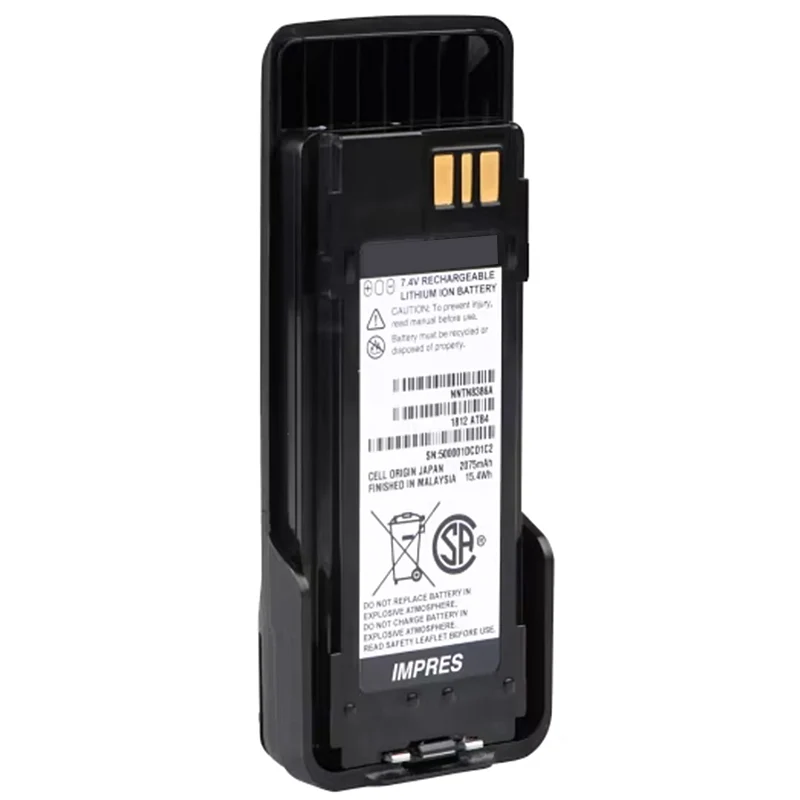 NNTN8750B Replacement Battery For Motorola APX4000XH Radios