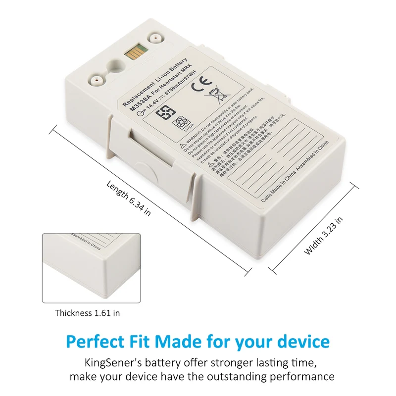 M3535A For Philips MRX Monitor/Defibrillator Series Battery