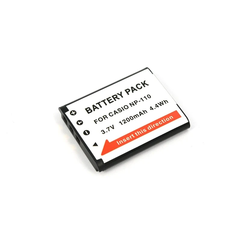 NP-110 NP-160 Replacement Camera Battery For Casio Exilim Zoom EX-Z2000BK