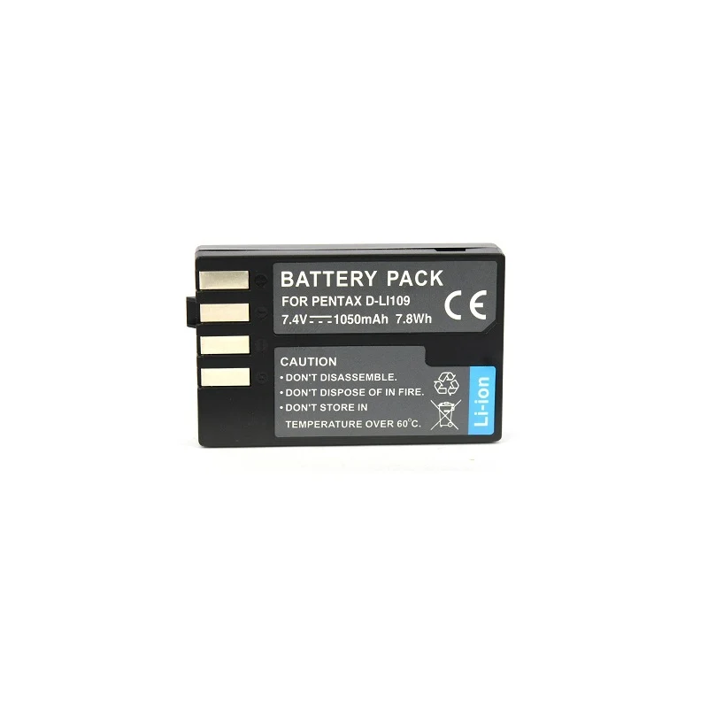 D-LI109 Replacement Camera Battery For Pentax K30 K50 K-S1