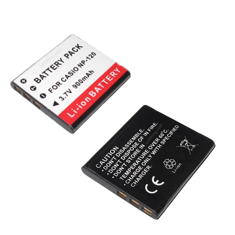 CNP-120 Replacement Camera Battery For CASIO S200 S300 ZS20 ZS15 ZS10 Z68