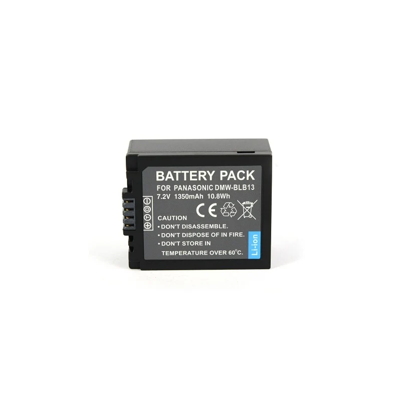 DMW-BLB13 Replacement Camera Battery For Panasonic Lumix DMC-G1KEG-A G10GK
