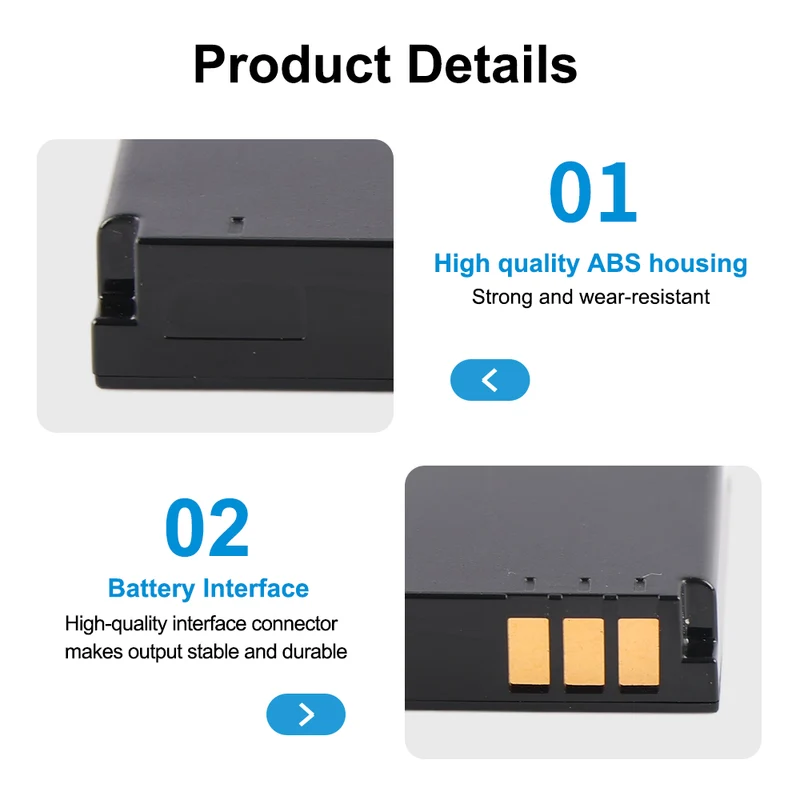 S005E Replacement Camera Battery For Panasonic DMC-FX8 LX1 LX9
