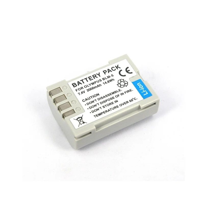 BLM-5 Replacement Camera Battery For Olympus PS-BLM5 BCM-5 E-3 E-30 E-5 E-520