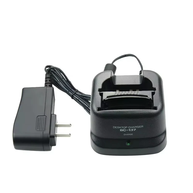 BC-137 Walkie Talkie Charger For ICOM IC-A24 A24E IC-F3 V8 U82
