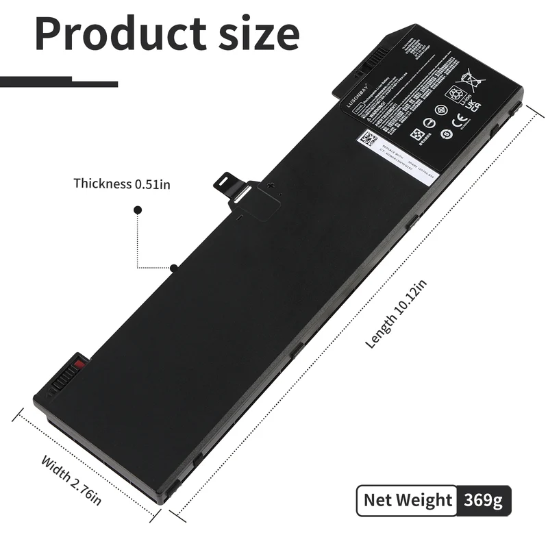 VX04XL Laptop Battery For HP Zbook 15 G5 G6 Series HSTNN-IB8F 5CN17PA 5CN25PA | LUSONBAY