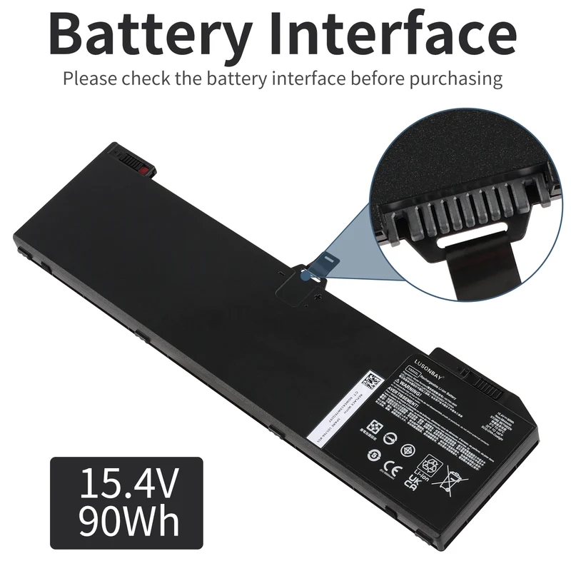 VX04XL Laptop Battery For HP Zbook 15 G5 G6 Series HSTNN-IB8F 5CN17PA 5CN25PA | LUSONBAY