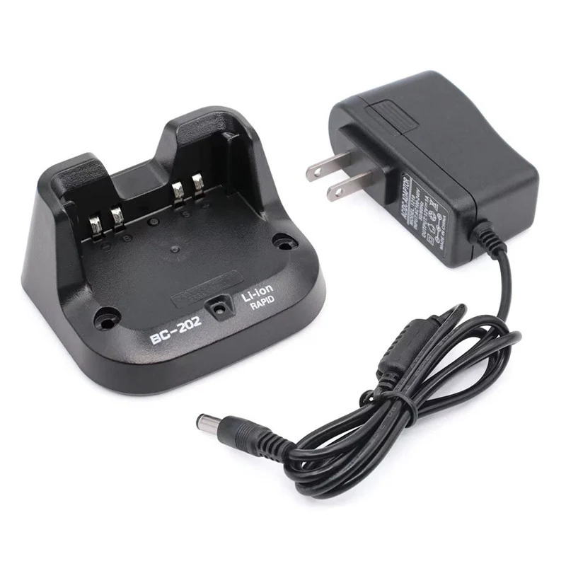 BC-202 BC-123S Walkie Talkie Charger For Icom IC-51E IC-51A IC-31