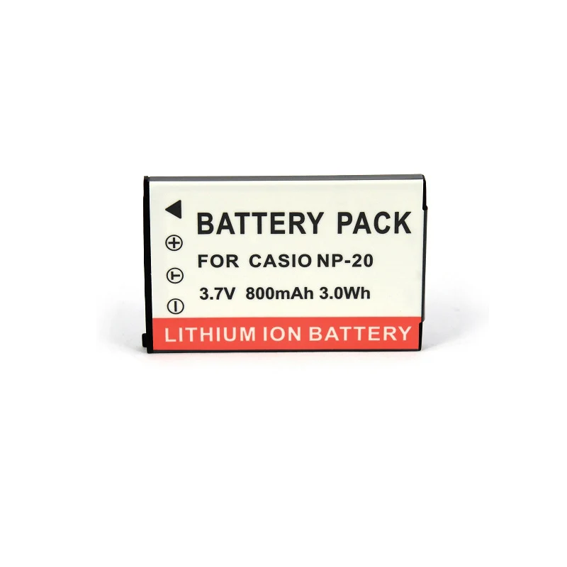 NP-20 Replacement Camera Battery For Casio EX-S500 S600 S770 Z60 Z65 Z70 Z75